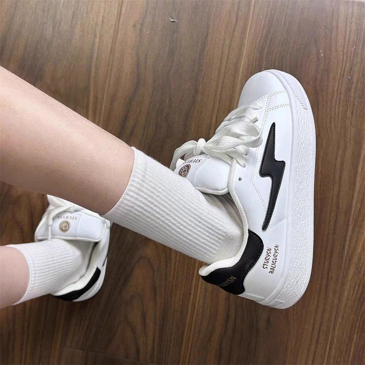 Damen Sportliche Sneakers mit verstellbarem Klettverschluss und gepolsterter Innensohle Drune