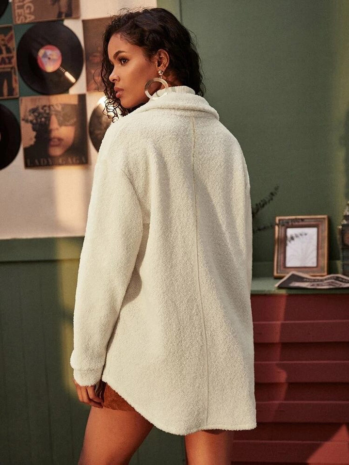 Drune | Button-Front Shacket - Bequeme Schichtgrundlage - Weicher Stoffmix - Lässiger Chic