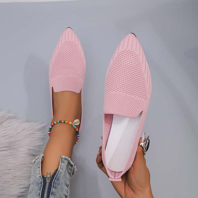 Drune | Mesh-Schuhe Mit Spitzer Spitze