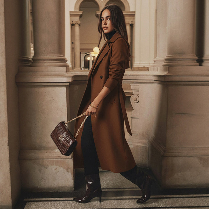 Damen Eleganter Trenchcoat Drune
