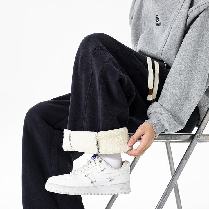 Herren Fleece Jogginghose mit kuscheligem Innenfutter