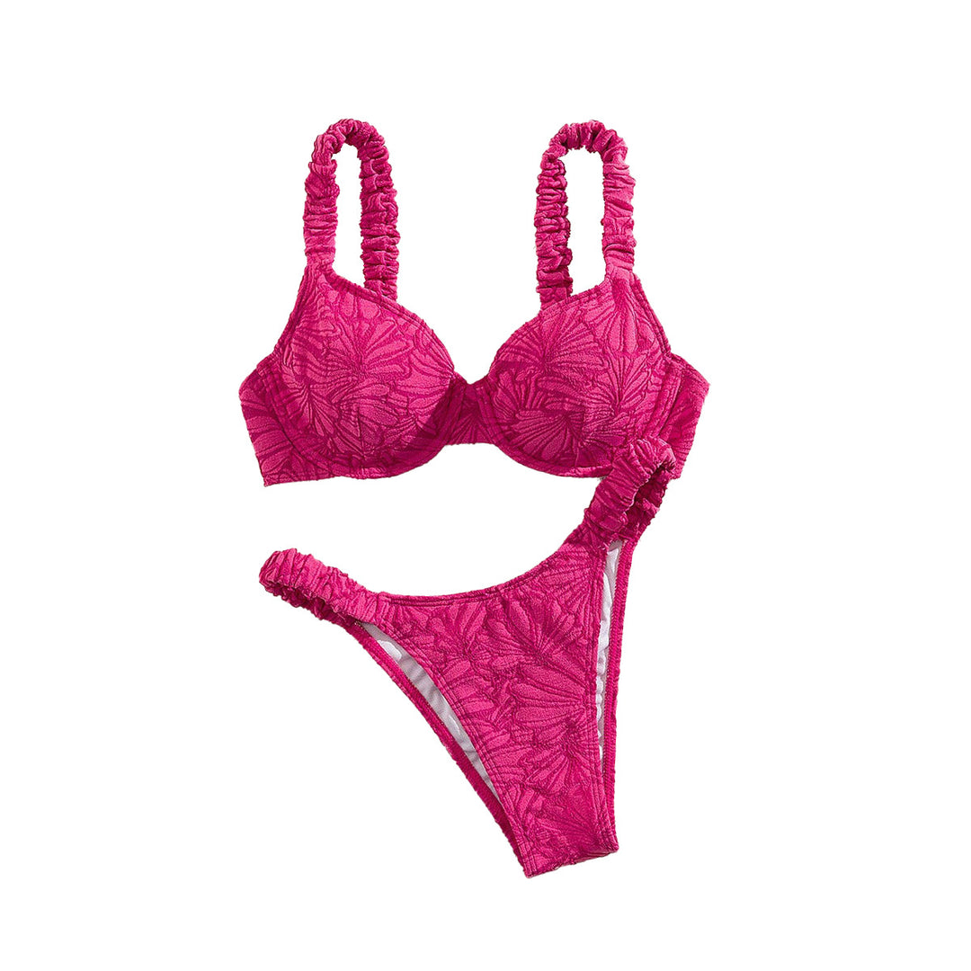 Damen Bikini mit raffiniertem Rüschen-Design Drune