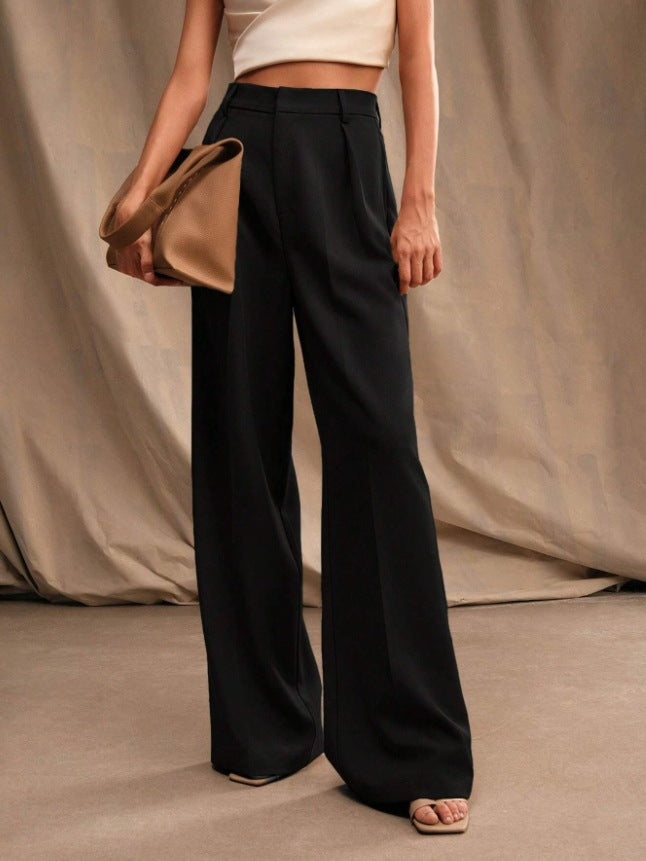 Damen weite Stoffhose Drune