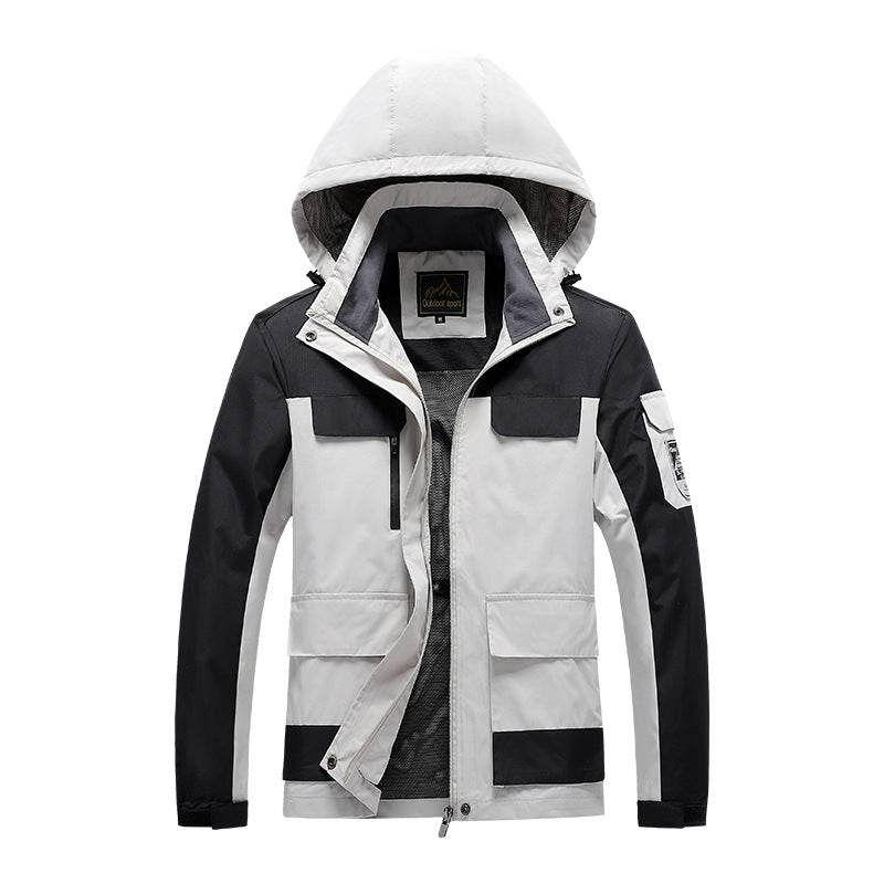 Herren robuster Outdoor-Fieldparka Drune