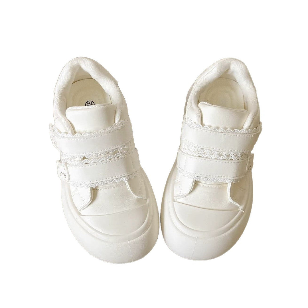 Damen Sneaker mit verstellbaren Klettverschlussriemen und komfortabler Sohle Drune