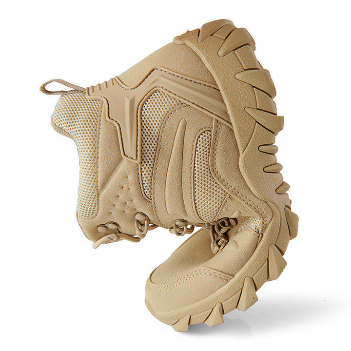 Damen wasserdichte Trekkingstiefel mit atmungsaktivem Obermaterial und rutschfester Sohle Drune