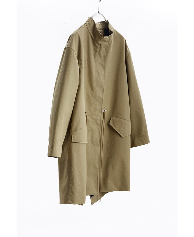 Damen Modische Übergangsjacke mit hohem Kragen Drune 1789268979