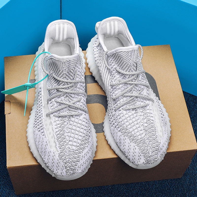 Damen Hochleistungs-Laufschuhe mit atmungsaktiver Strickoberfläche und rutschfester Sohle Drune