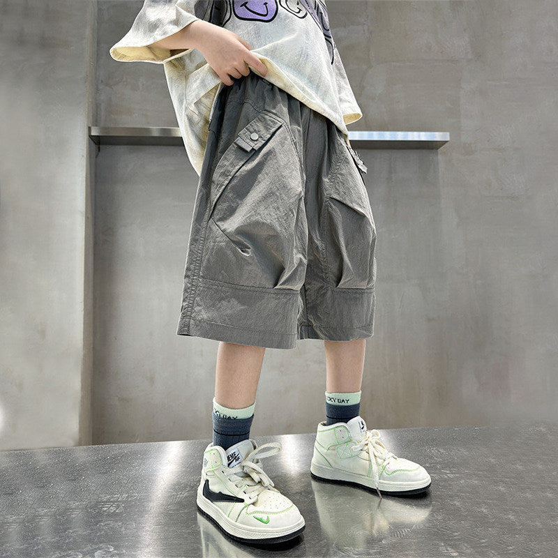 Unisex lässige Cargo-Shorts von Drune