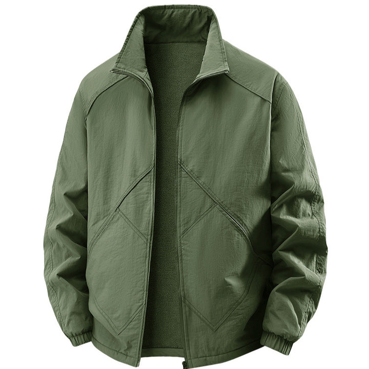 Herren Leichte Übergangsjacke mit Fleece-Futter Drune