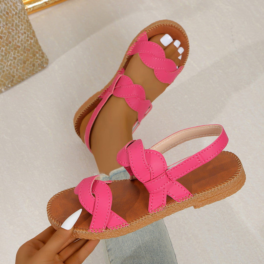 Damen Sandalen mit komfortabler Fessel-Applikation Drune