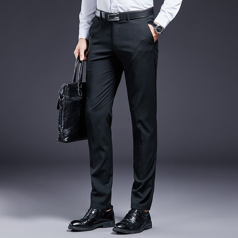 Herren elegante Anzughose aus hochwertigem Wollmix Drune