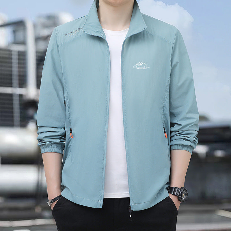 Herren Leichte Outdoorjacke mit praktischen Taschen Drune