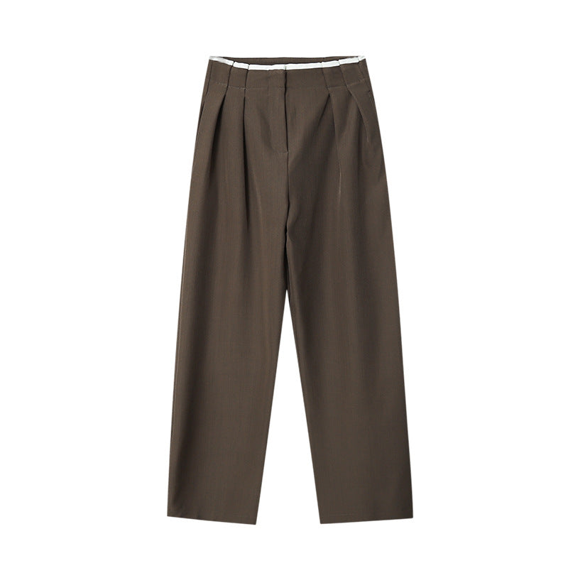 Damen eleganter und bequemer Langmantel mit weit geschnittenem Design Drune