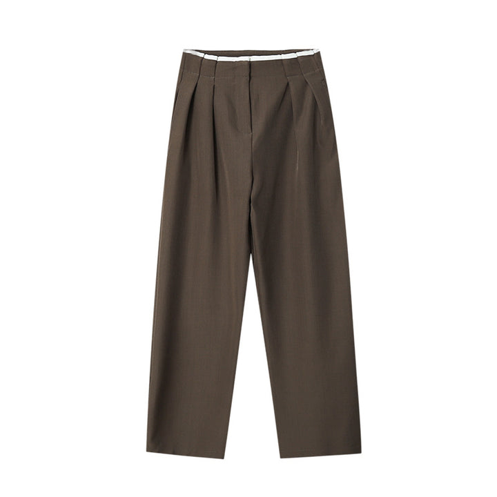 Damen eleganter und bequemer Langmantel mit weit geschnittenem Design Drune