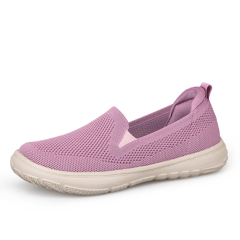 Damen nan nahtloser Strick-Slipper mit ergonomischer Fußbettenkontur und stoßabsorbierender Leichtlaufsohle Drune