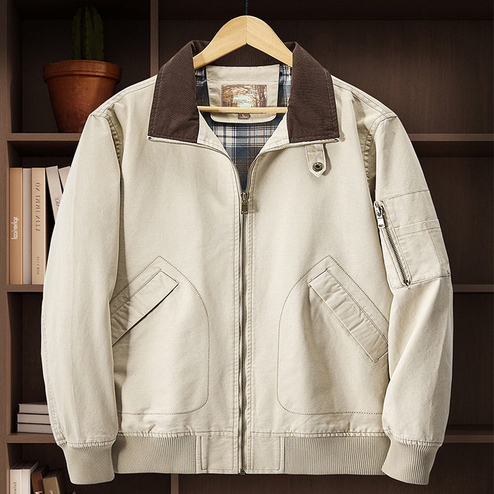 Herren Cordkragen-Fieldjacke Drune