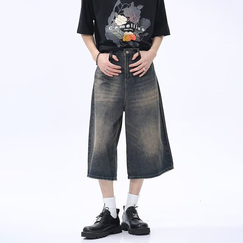 Unisex Modische weite Jeans Drune