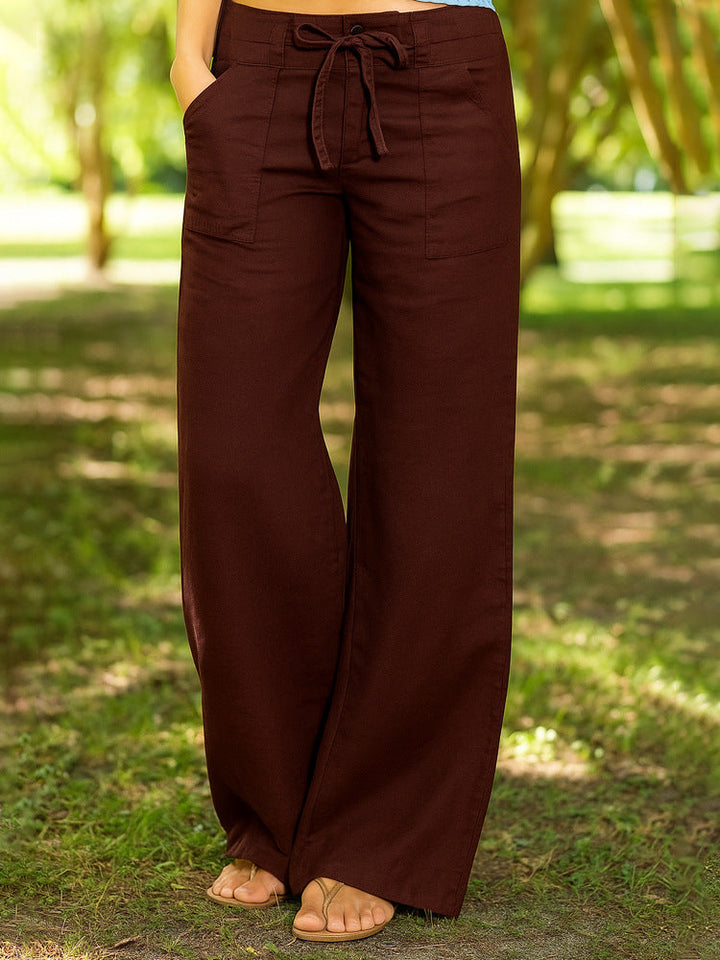 Damen Bequeme Sommerhose Drune