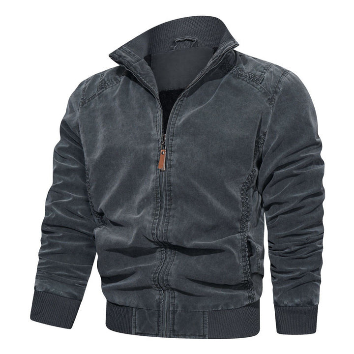 Herren Sportliche Bikerjacke Drune