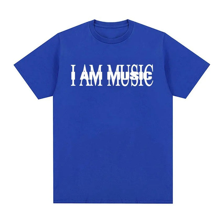 Damen T-Shirt mit modernem Typografie-Druck Drune