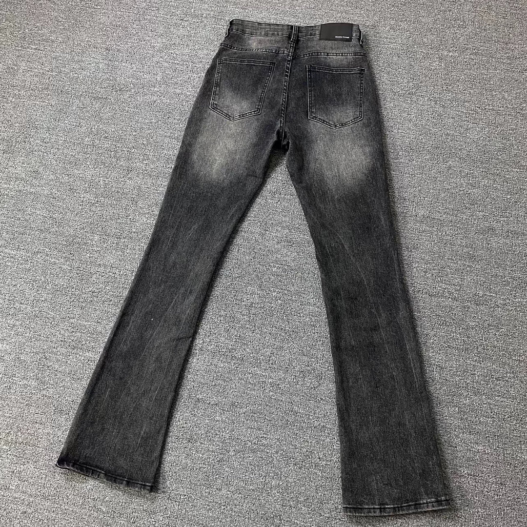 Damen Hochwertige Bootcut Jeans Drune