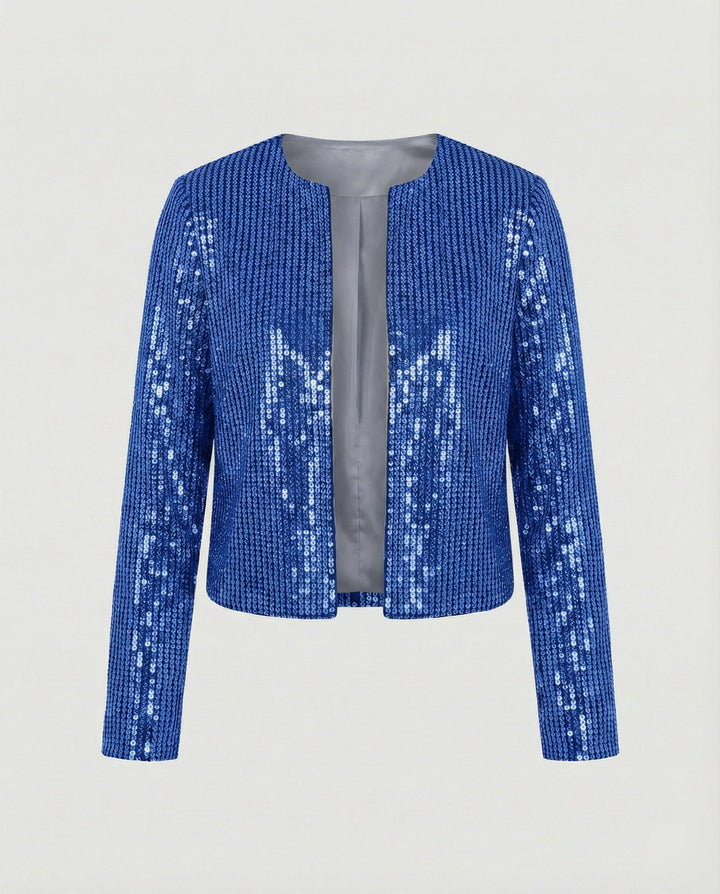 Damen Strickjacke mit Glitzereffekt – Drune