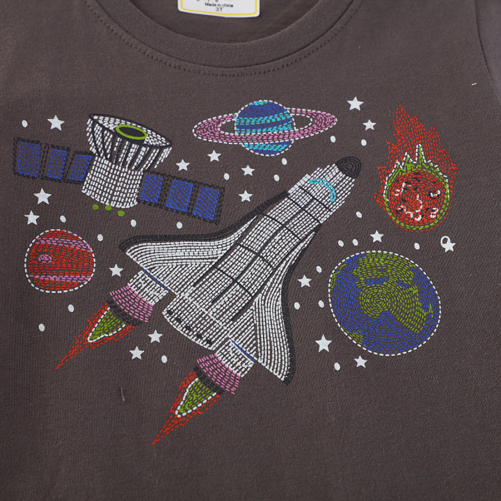 Jungen T-Shirt mit aufregendem Weltraum-Motiv Drune