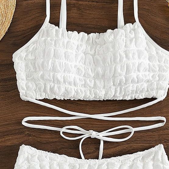 Damen Rüschen Bikini-Set Drune
