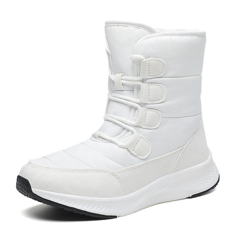 Damen Gefütterte Winterboots mit rutschfester Sohle und schnelltrocknender Oberflächenbeschichtung Drune