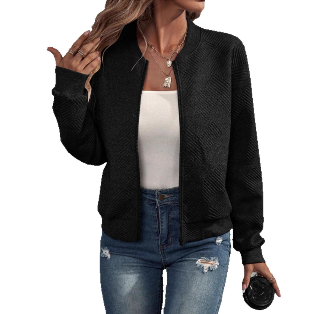 Damen lässige Steppjacke mit strukturiertem Design Drune