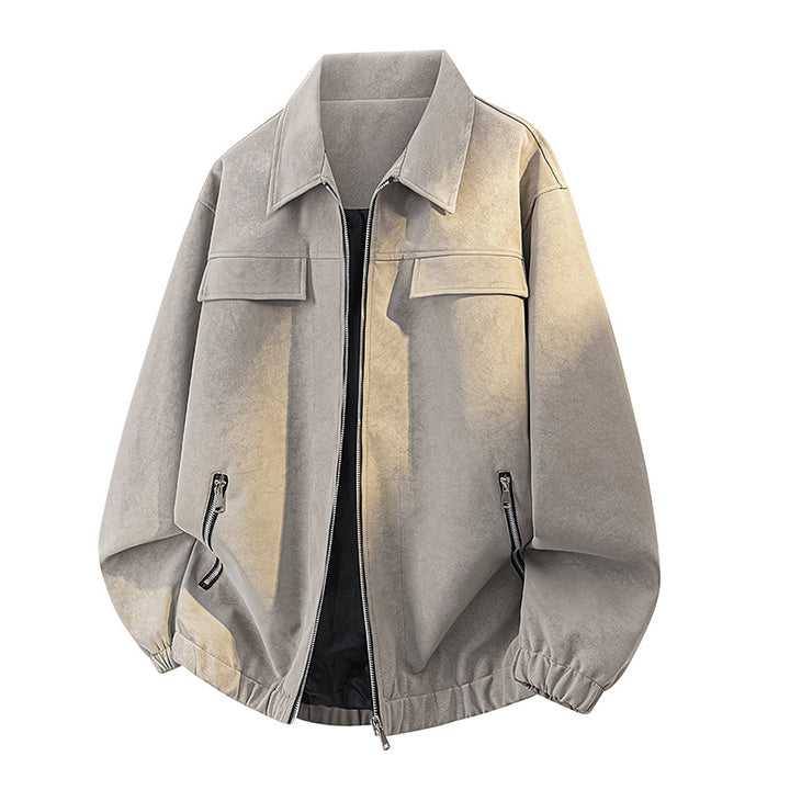 Damen Stylische Oversized Übergangsjacke Drune
