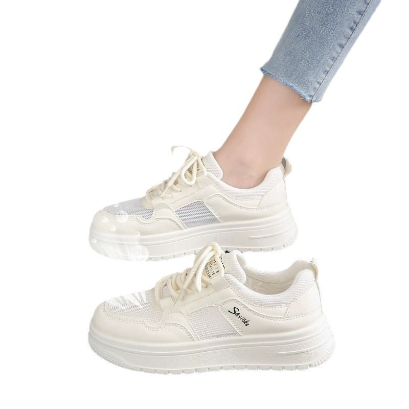 Damen Sportliche Sneaker mit atmungsaktiver Mesh-Oberfläche und dämpfender Sohle Drune