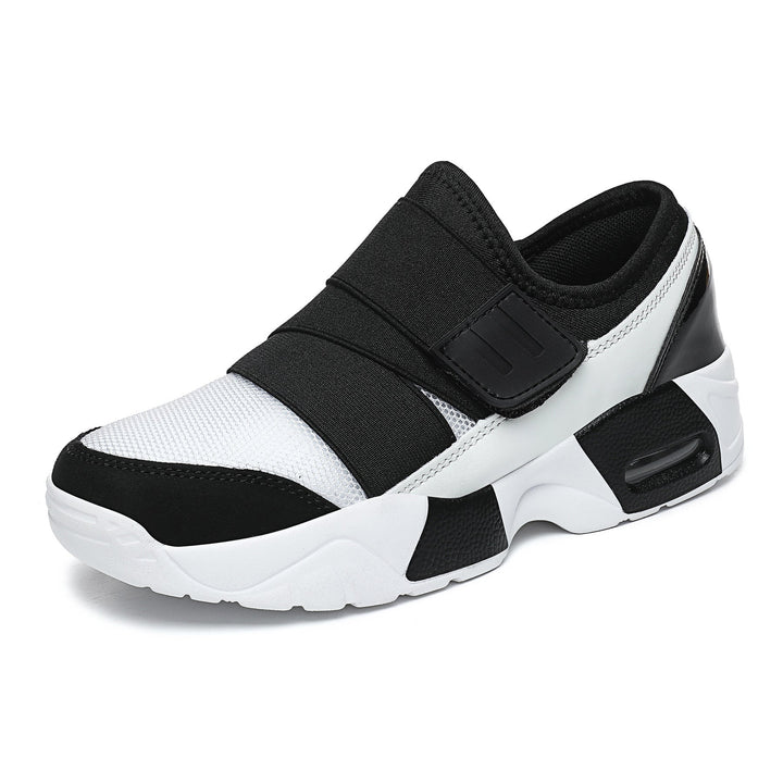 Damen nan Schlupfsneaker mit breitem Elastikriemen, atmungsaktivem Mesh und geformter Dämpfungsohle Drune