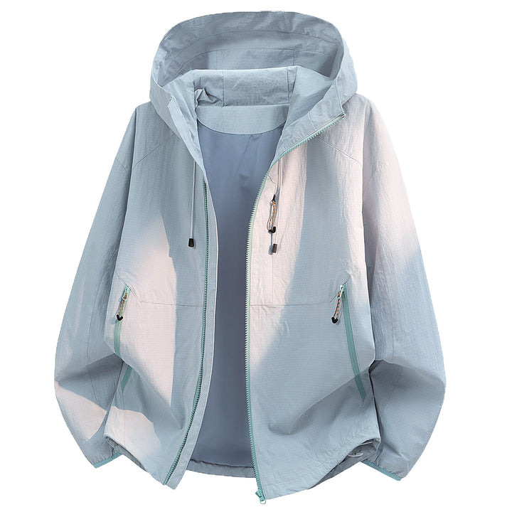 Damen Wasserabweisende Übergangsjacke mit Kapuze Drune