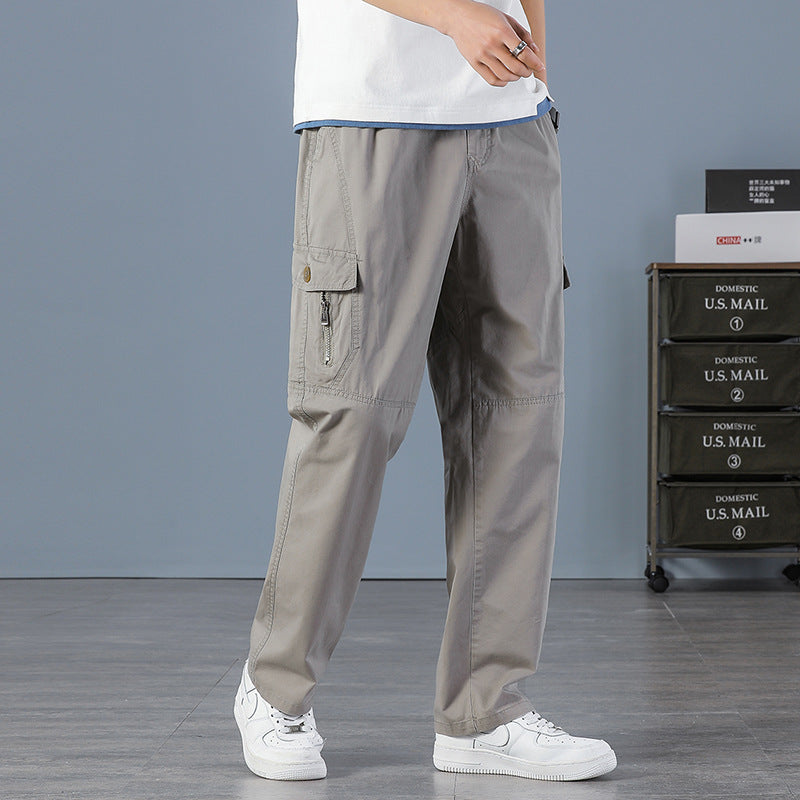 Herren Cargo-Hose im Relaxed-Fit mit Mehrfach-Taschen Drune
