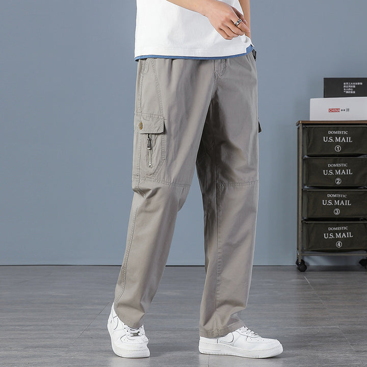Herren Cargo-Hose im Relaxed-Fit mit Mehrfach-Taschen Drune