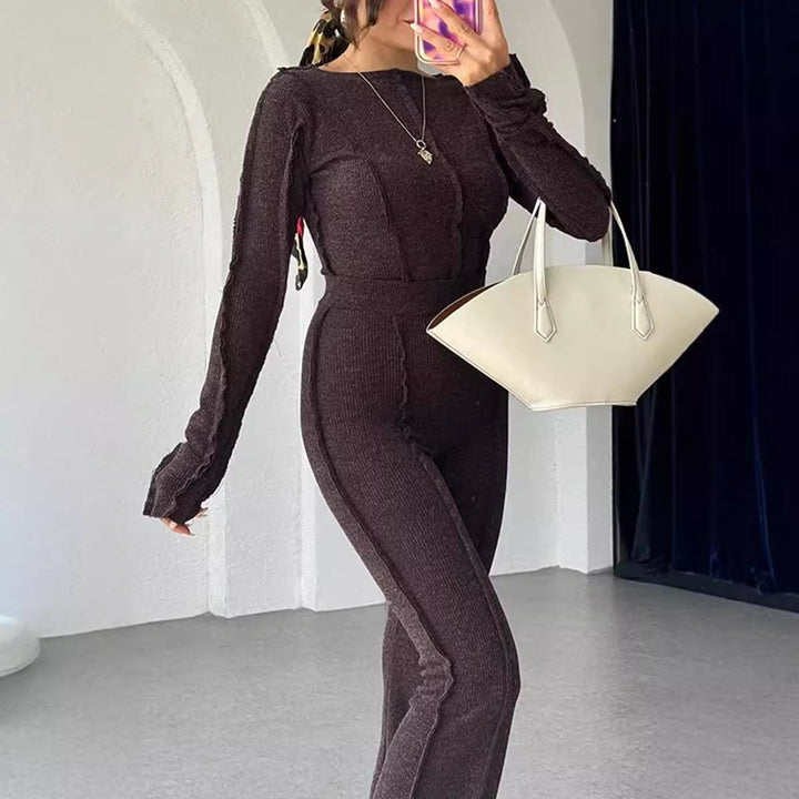 Damen Set aus Strickwaren Drune