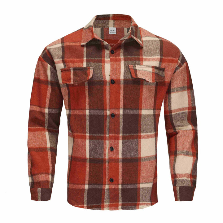 Herren Flanellhemd Drune