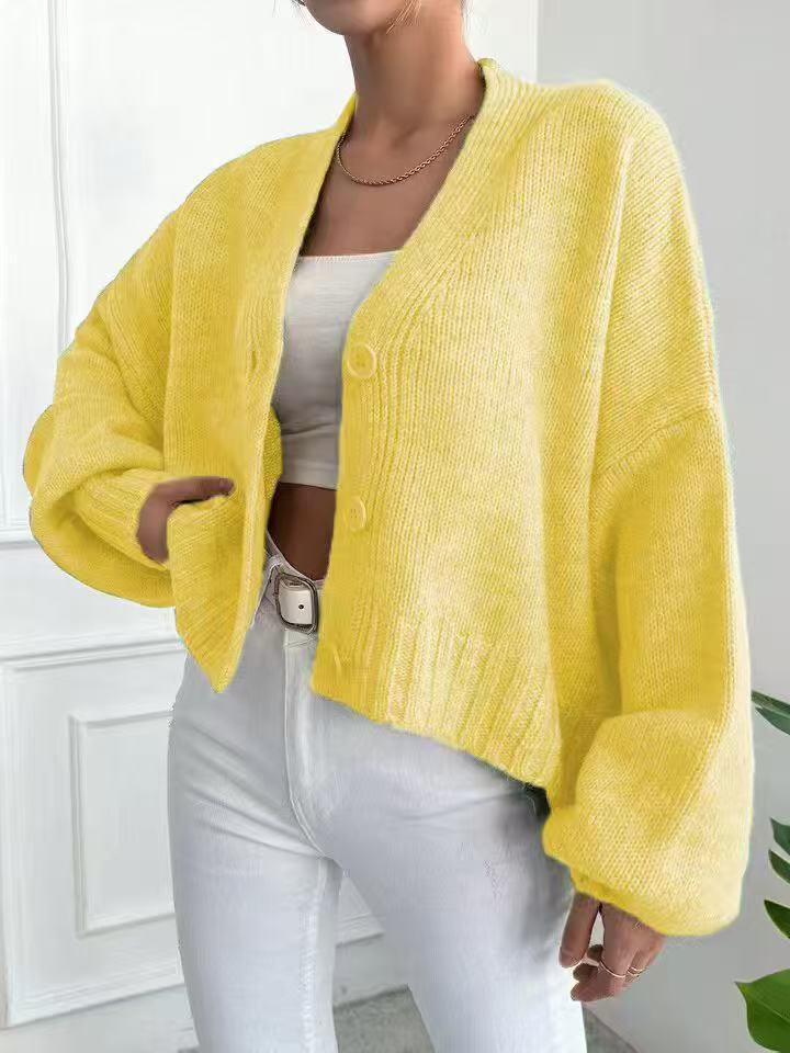 Damen lässige Strickjacke Drune