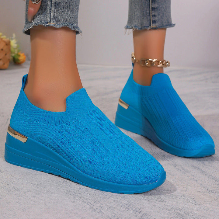 Damen Sneakers mit rutschfester Sohle und modischem Leopardenmuster Drune