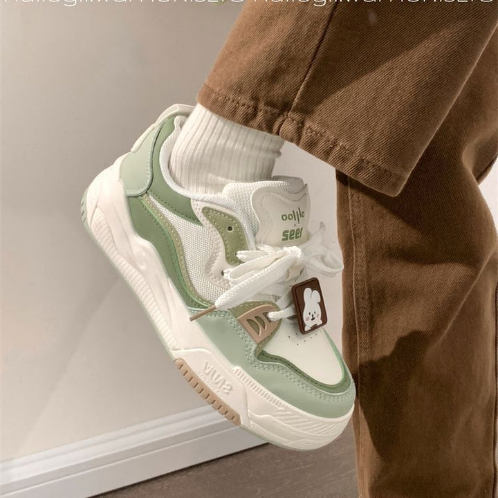 Damen Sneakers mit einzigartigen Tierapplikationen und atmungsaktiver Sohle Drune