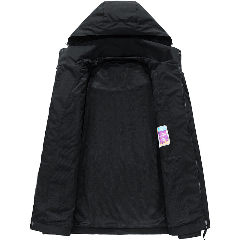 Herren Atmungsaktive Outdoor-Jacke Drune