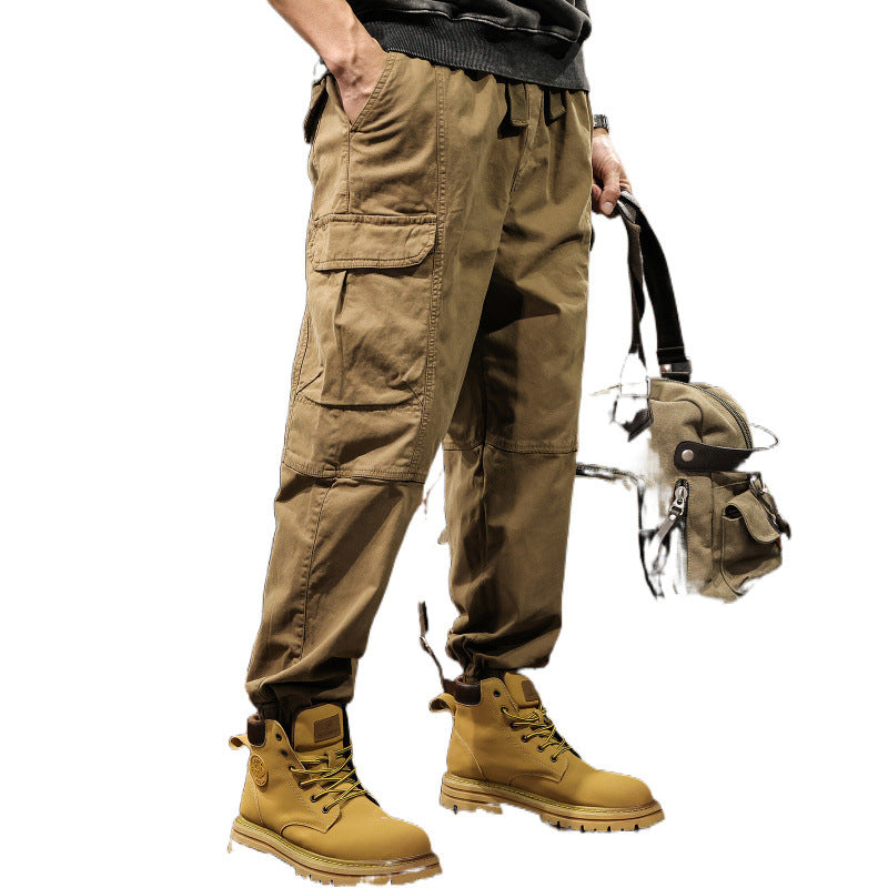 Herren Cargo-Hose mit elastischem Bund und praktischen Seitentaschen Drune