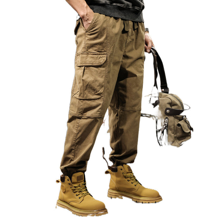 Herren Cargo-Hose mit elastischem Bund und praktischen Seitentaschen Drune