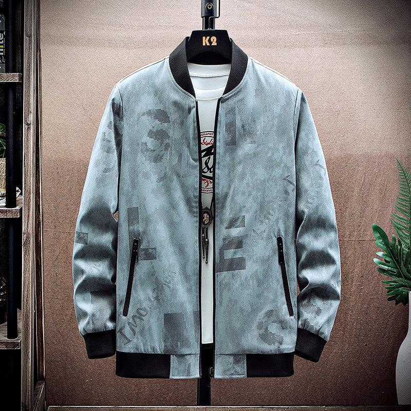 Herren Stylische Bomberjacke mit exklusiven Details Drune