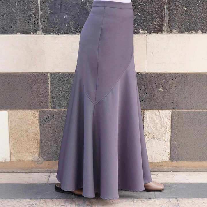 Damen Maxirock mit eleganter A-Linien-Silhouette Drune