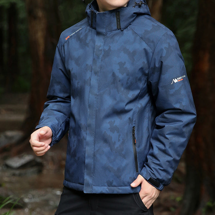 Herren Wasserdichte Outdoor-Jacke Drune