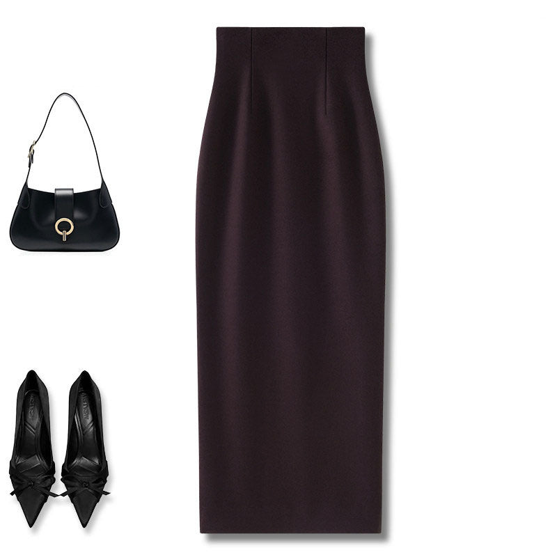 Damen Elegante Bleistiftrock Drune