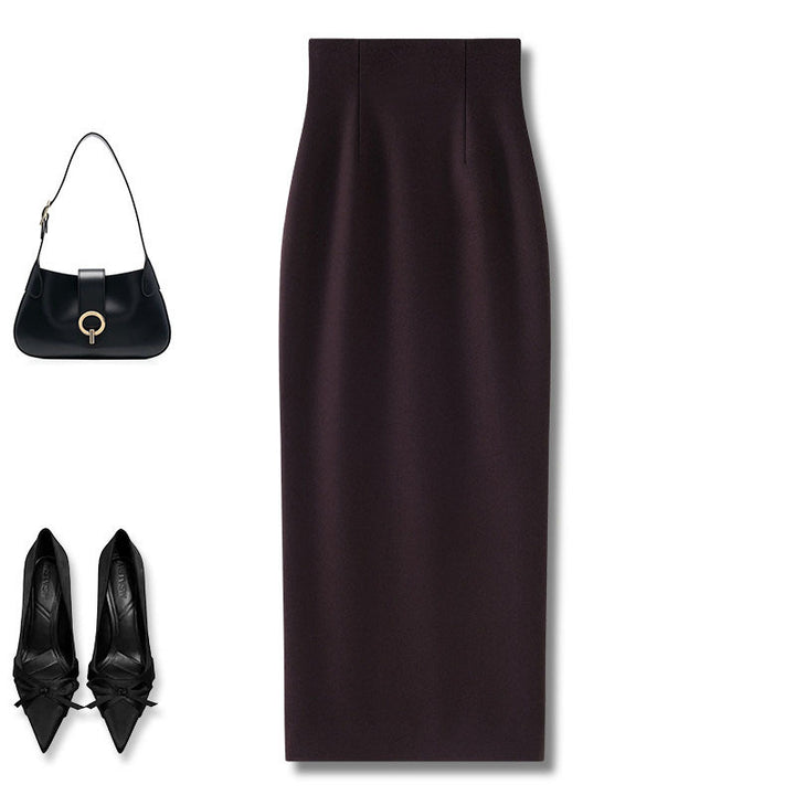 Damen Elegante Bleistiftrock Drune